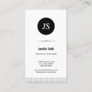 Recherche de directeur finances cartes visite Monogramme