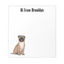 Recherche de carlin blocsnotes Dog