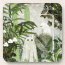 Recherche de fantôme dessous de verres Vintage