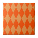 Recherche de couleurs au néon carreaux Orange