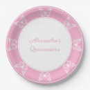 Recherche de papillons assiettes Quinceañera