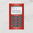 Recherche de cellule cartes visite Rouge