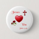 Recherche de jésus vous aime badges Amour