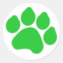 Recherche de canin autocollants Empreinte de patte