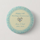 Recherche de mariage crème badges Élégant