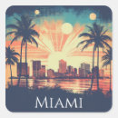 Recherche de vintage miami autocollants Plage