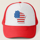 Recherche de le wisconsin casquettes Patriotique