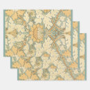Recherche de motif baroque papier cadeau Fleurs