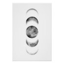 Recherche de phases lune posters Noir