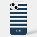 Recherche de marine et blanc iphone coques Classique