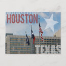 Recherche de drapeau de houston cartes postales Ville