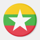 Recherche de birmanie magnets Drapeau du myanmar