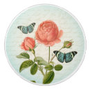 Recherche de papillon rose boutons et poignées de porte Floral