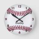 Recherche de murale de base ball horloges Rond