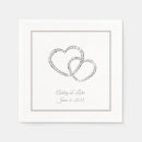 Recherche de deux coeurs serviettes Parti