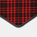 Recherche de motif tartan tapis souris Rouge