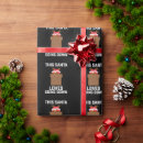 Recherche de père noël drôle papier cadeau Assorti