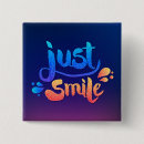 Recherche de sourires heureux badges Plaisir