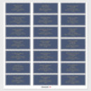 Recherche de bleu royal mariage autocollants Pour elle