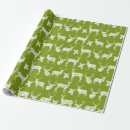 Recherche de cerfs communs papier cadeau Rustique