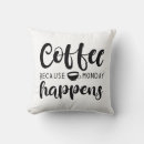 Recherche de lundi coussins Café