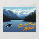 Recherche de baie glacier alaska cartes postales Baleine