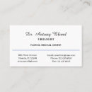 Recherche de urologues cartes visite Médecin