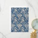 Recherche de motif textile vœux cartes William morris