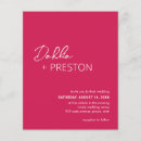 Recherche de chaud 11x14 invitations Moderne
