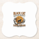 Recherche de chat halloween de dessous de verres Thèmehalloween