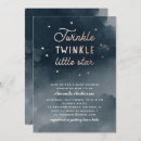 Recherche de petites étoiles invitations Baby