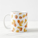Recherche de feuille de chêne tasses Abstrait