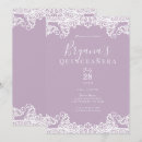 Recherche de lilas et blanc invitations Lavande