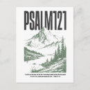 Recherche de psaume 121 cartes postales Chrétienne