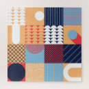 Recherche de rétro affiche puzzles Illustration