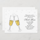 Recherche de bulle de champagne invitations Élégant
