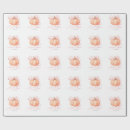 Recherche de citrouille papier cadeau Arc rose