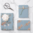 Recherche de trompette papier cadeau Bleu