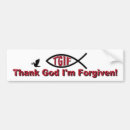 Recherche de pardon voiture autocollants Chrétien