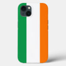 Recherche de drapeau irlandais iphone coques Blanc