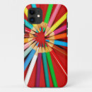 Recherche de crayon de couleur iphone coques Coloré