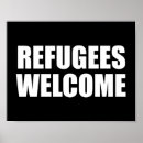 Recherche de refuges posters Immigration