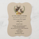 Recherche de bucks party invitations Buck et doe