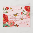 Recherche de cru floral cartes postales Beau