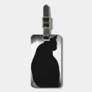 Recherche de silhouette de chat noir Image