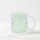 Recherche de fleur aquarelle tasses Verdure