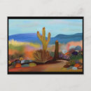 Recherche de désert peint cartes postales Cactus