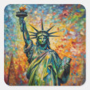 Recherche de statue liberté autocollants Repère