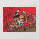 Recherche de moto antique cartes postales Rétro
