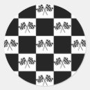 Recherche de voitures de course autocollants Blanc